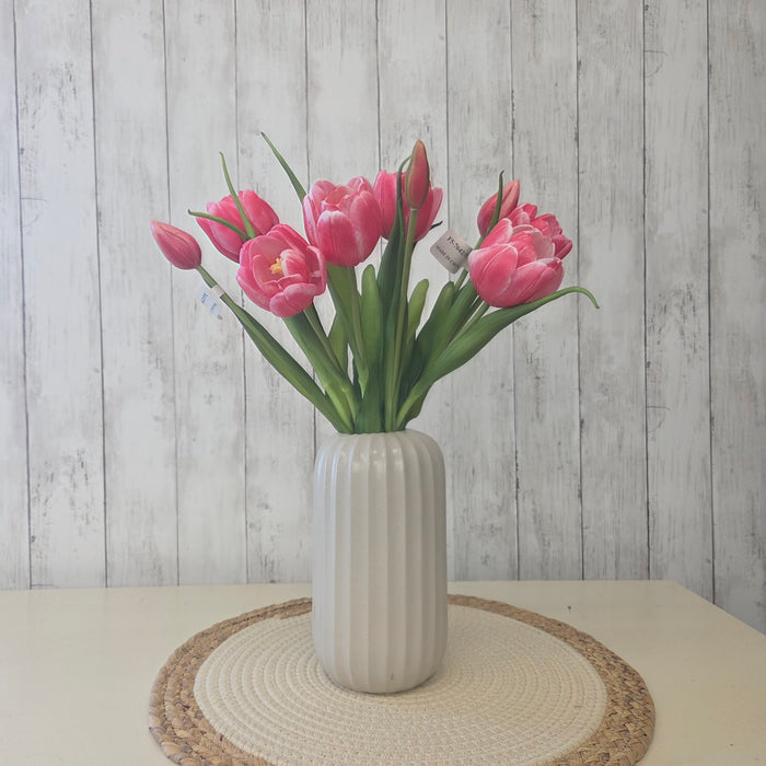 16" Artificial Tulip Bundle | Stems in Assorted Colors | Heartland Store MN