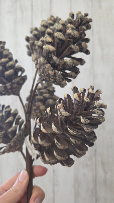 Artificial Pine Cone Stem – 19" Natural Color | Heartland Store MN