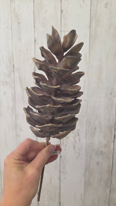 Artificial 6" Pine Cone Natural Color | Heartland Store MN