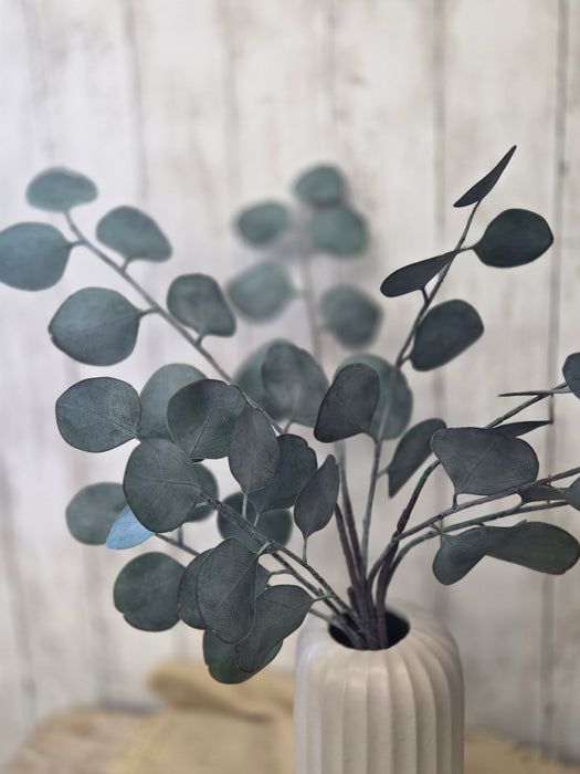 Artificial 33" Real Touch Silver Dollar Eucalyptus