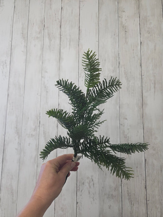 Artificial 15" Noble Pine Stems Real Touch