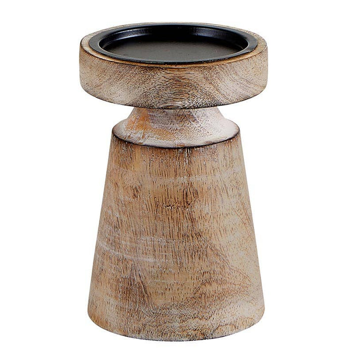 Mango Wooden Candle Holder