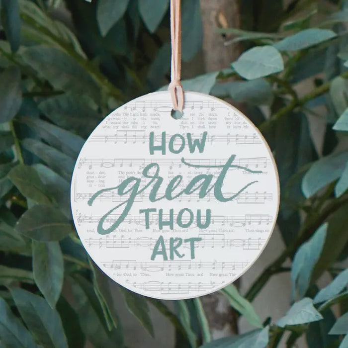 How Great thou Art Ornament