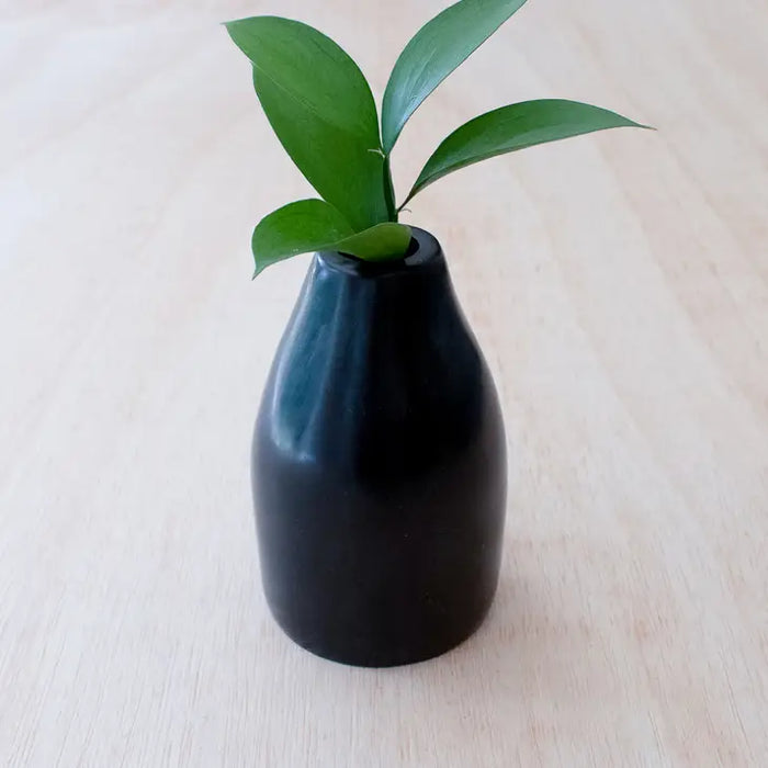 Black Stone Vase