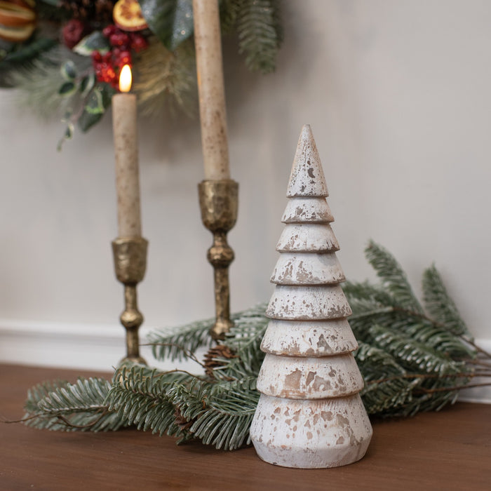 WHITE WOODEN TREE