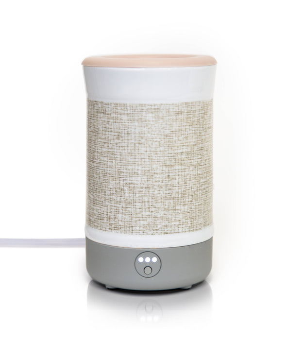 Signature Wax Warmer: Natural Canvas 3, 6, or 9 Hour Timer