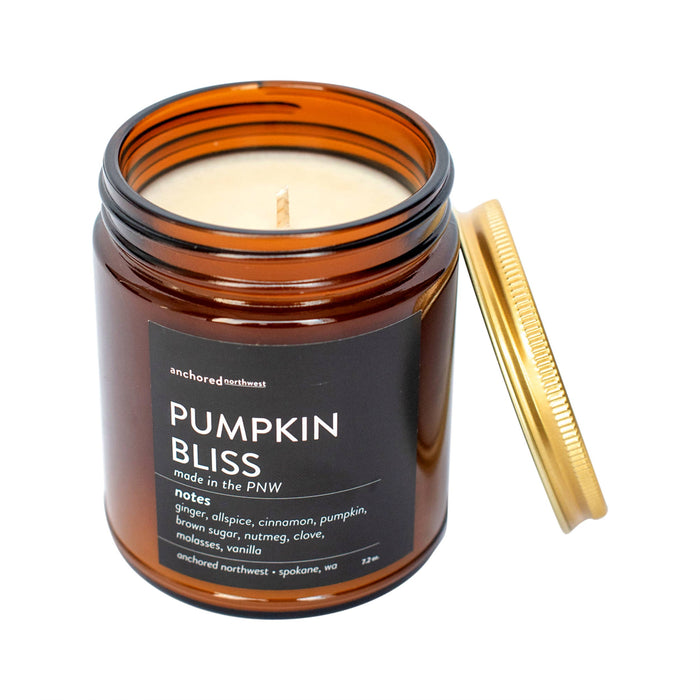 Pumpkin Bliss Scented Soy Candle 7.2 oz