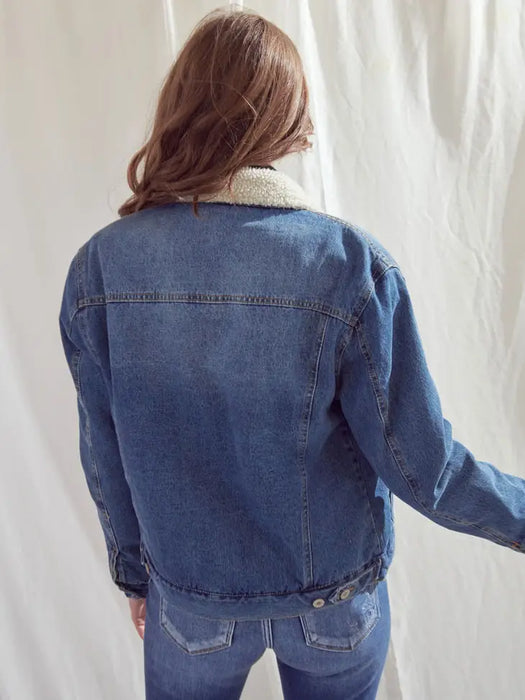 Kan Can Sherpa Jean Jacket