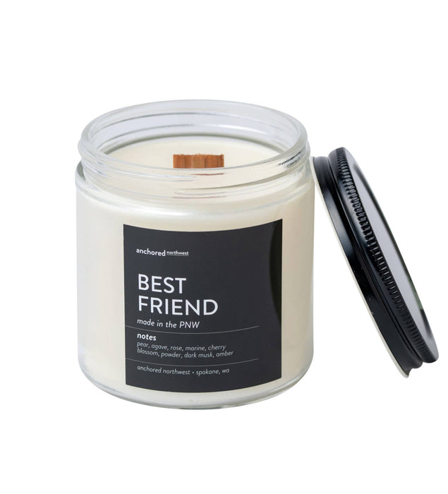 Best Friend 12.8 oz. Wood Wick Soy Candle
